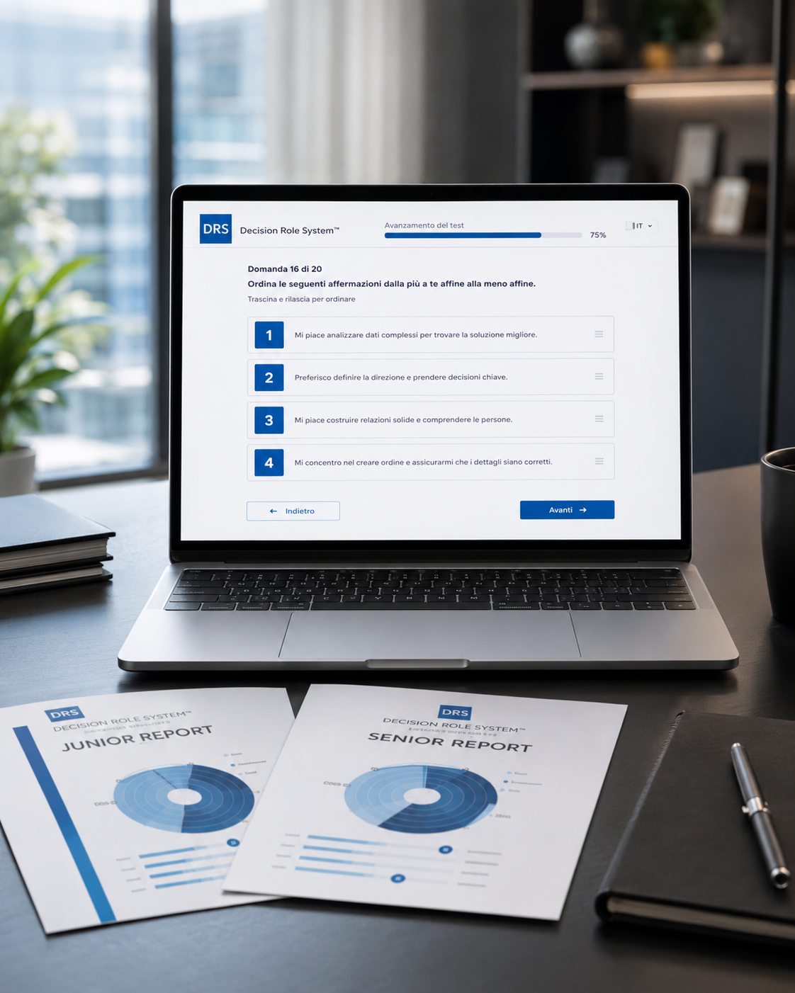Decision Role System — test e report